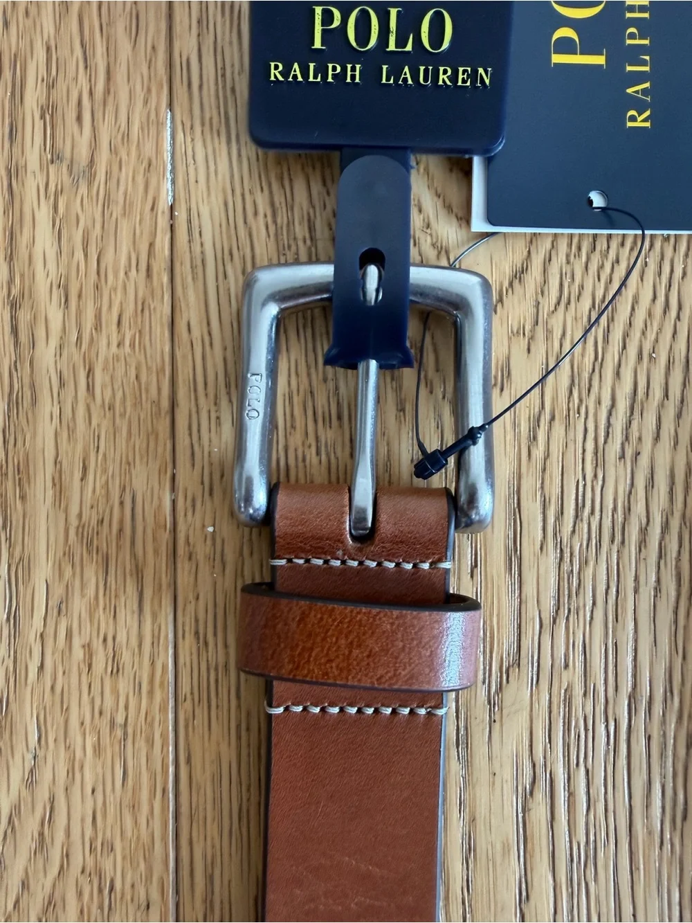 Polo Ralph Lauren Western Silver Concho Leather Belt RRL Saddle Tan L